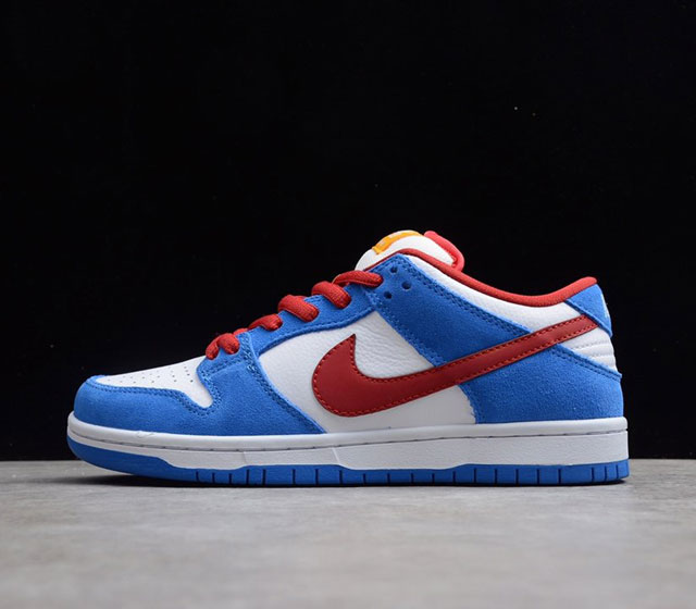 SB Dunk LOW Doraemon 机器猫 BQ6817-400 36 36.5 37.5 38 38.5 39 40 40.5 41 42 42.5