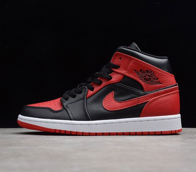 AJ1 MID 中帮 小禁穿 黑红 554724-074 36 36.5 37.5 38 38.5 39 40 40.5 41 42 42.5 43 44 4