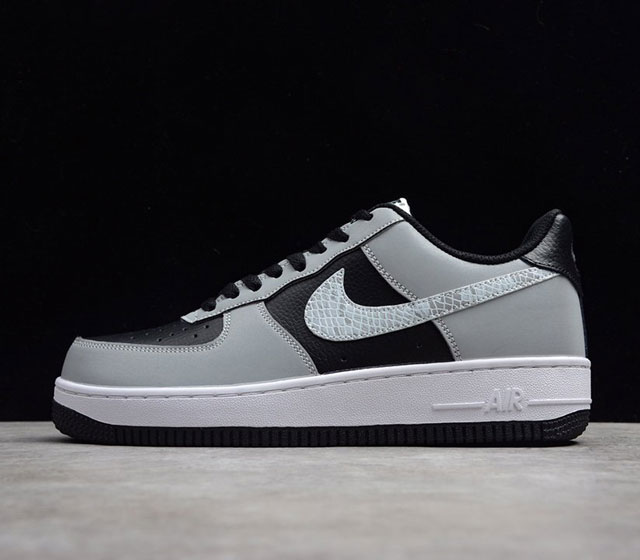 Air Force 1 B 3M Snake 空军 低帮 反光蛇纹 DJ6033-001 36 36.5 37.5 38 38.5 39 40 40.5 41