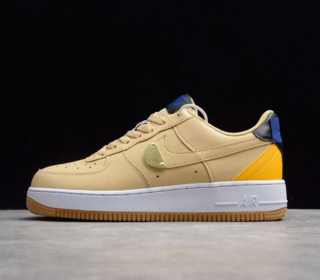 AIR FORCE 1 07 LV8 1HO20 空军 低帮 NBA联名 金属探测仪 栗棕色 CT2298-200 36 36.5 37.5 38 39 40