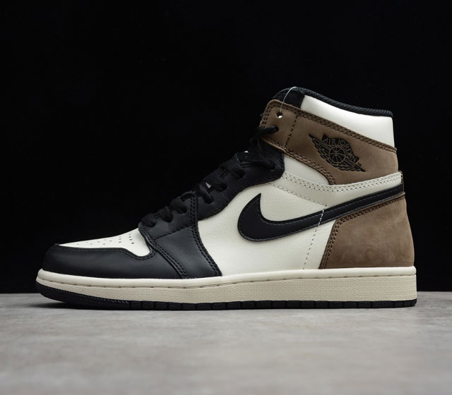 高帮本 Air Jordan 1 High OG Dark Mocha AJ1 高帮 小倒钩TS 黑摩卡 黑棕 555088-105 40 40.5 41 4