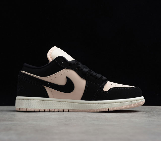 CJ版本 Air Jordan 1 Low AJ1 低帮 黑白粉 DC0774-003 35.5 36 36.5 37.5 38 38.5 39