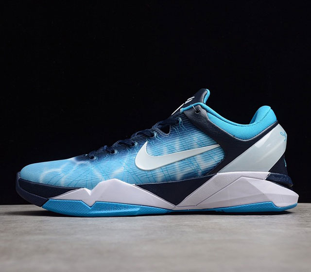 科比7代 Nike Zoom Kobe VII RLX LR科比7代复刻实战运动低帮文化篮球鞋 488371-401独家原厂飞线工艺 鞋垫升级配备超厚PHYL