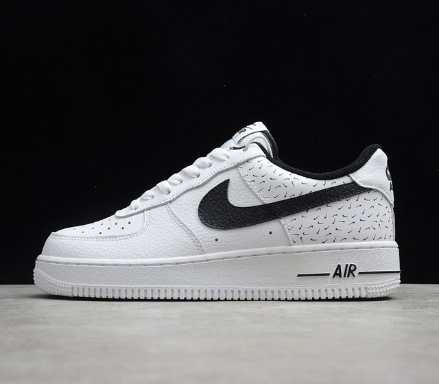 Air Force 1 07 GS 空军 低帮 密集小勾 黑白 DC9189-100 36 36.5 37.5 38 38.5 39 40 40.5 41 4