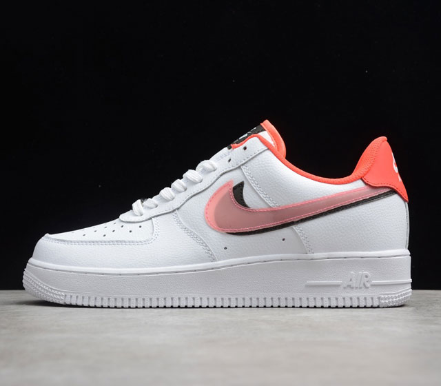 Air Force 1 LV8 GS 双钩 白黑橘红 CW1574-100 36 36.5 37 38 38.5 39 40 40.5 41 42 42.5