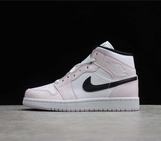 CJ版本 Air Jordan 1 Mid AJ1 中帮 玫瑰粉 BQ6472-500 35.5 36 36.5 37.5 38 38.5 39 40 - 点击图像关闭