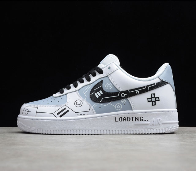 Air Force 1 AF1 空军 低帮 黑白灰电玩 立体按键 Ps5主题 CW2288-111 36 36.5 37 38 38.5 39 40 40.5