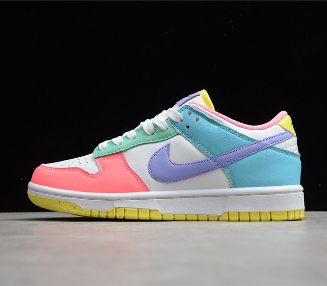 Dunk Low EASTER 低帮 运动休闲鞋 鸳鸯彩蛋复活节 多色拼接 DD1872-100 36 36.5 37.5 38 38.5 39