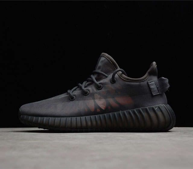 YEEZY BOOST 350 V2 全透 纯黑 GW2872 36 36.5 37.5 38 38.5 39 40 40.5 41 42 42.5 43 4