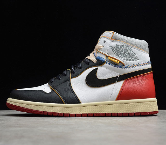 高版本 Union x Air Jordan 1 Retro High OG NRG AJ1 高帮 黑脚趾拼接 BV1300-106 40 40.5 41 4