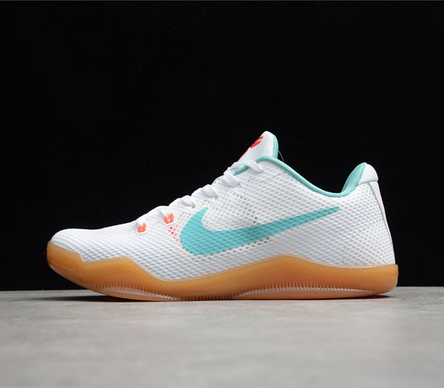 Kobe 11 EM Low Summer Pack 科比11 白蓝生胶 货号 836183-103 40 40.5 41 42 42.5 43 44 44.