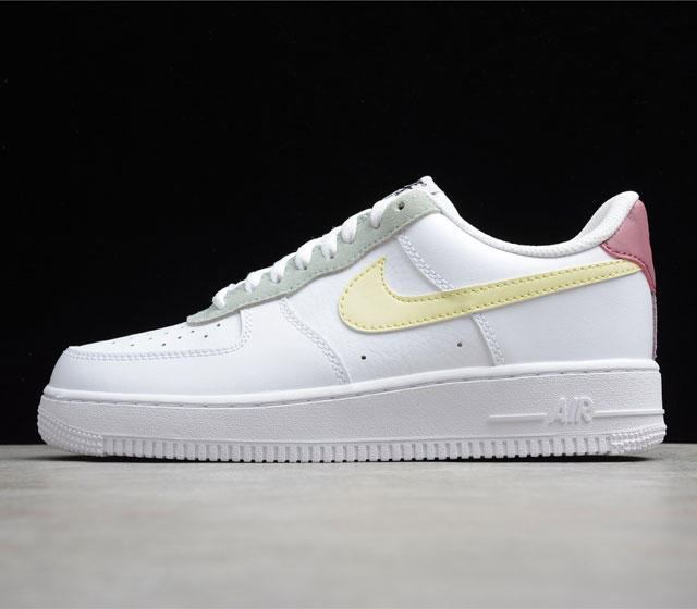 NK Air Force 1 Low AF1 空军 低帮 白绿粉黄 DN4930-100 尺码 35.5 36 36.5 37.5 38 38.5 39 40