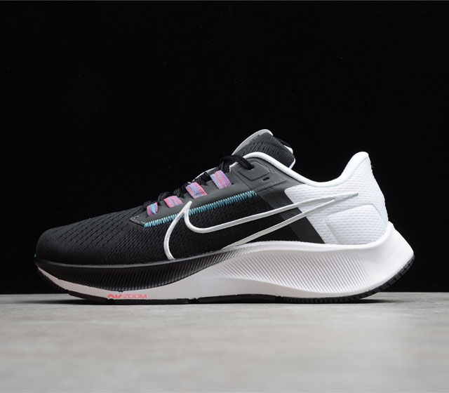 Air Zoom Pegasus 38 飞马38代 黑白金属银 CW7356-003 36 36.5 37.5 38 38.5 39 40 40.5 41 4