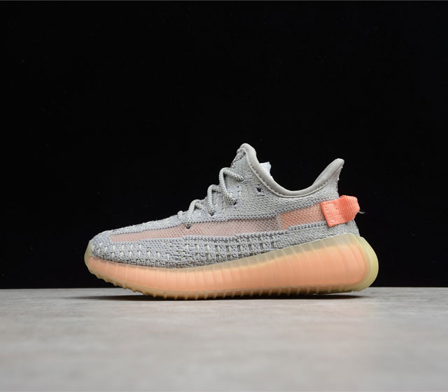 YEEZY BOOST V2 椰子350 童鞋 真爆 欧洲灰橙 EQ7492 目前最火的亲子鞋爆款 huoe经典款不仅仅是明星云集纷纷上脚试镜 就连国际一线明