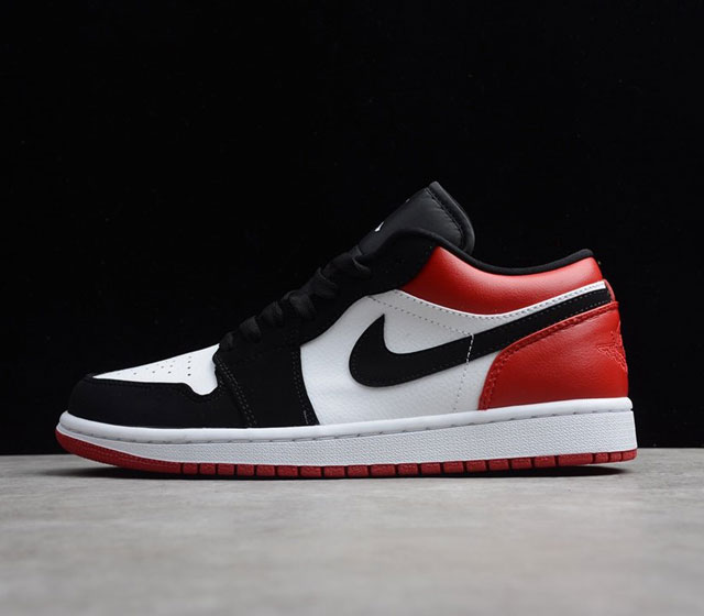 公司级 AIR JORDAN1 MID 8孔 AJ1低帮 黑红脚趾553558-116 40 40.5 41 42 42.5 43 44 44.5 45 46