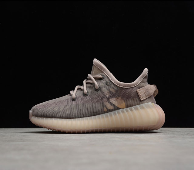 YEEZY BOOST 350 V2 童鞋 网纱半透明 纯白 GW2871 尺码 36-35