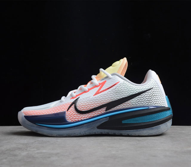 NK Air Zoom GT Cut 篮球鞋 白蓝橙 CZ0175-101 尺码 40 40.5 41 42 42.5 43 44 44.5 45 46