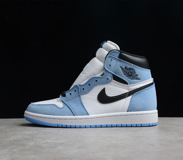 外贸A版 Air Jordan 1 University Blue 大学蓝 AJ1 高帮 文化篮球鞋 555088-134 国内知名版本厂牌同源 品质目前市面