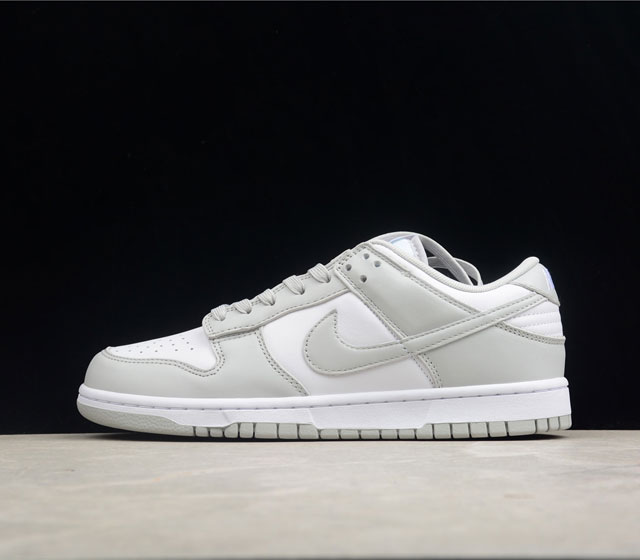 纯原版本 NIKEDunk Low Grey Fog 灰白 货号 DD1391-103 原厂原档案开发 原盒原标 原厂头层皮料 官方厚鞋舌设计 做工细节全方位