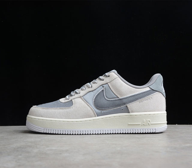 NK Air Force 1 Low 07 WB AF1 空军 低帮 官方订制 复古运动休闲板鞋 灰蓝 货号 原楦头原纸板 打造纯正空军版型专注外贸渠道 全掌