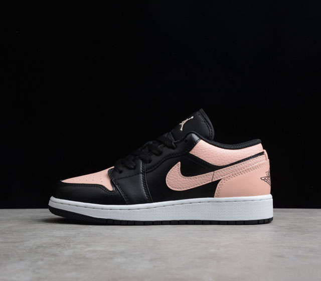 CJ版本 Air Jordan 1 Low Crimson Tint AJ1 低帮 黑粉脚趾 553560-034 市售最高品质 原鞋开发 平台订单专用代工流