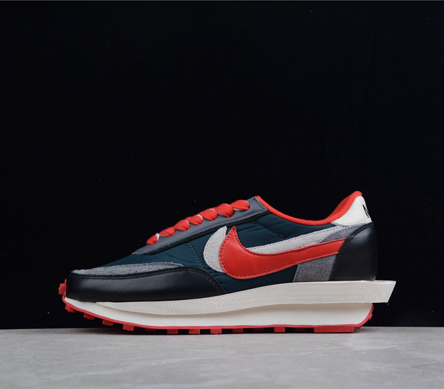 Nike x sacai x LDV Waffle 解构 黑蓝红 DJ4877-30017 36 36.5 37.5 38 38.5 39 40 40.5 4