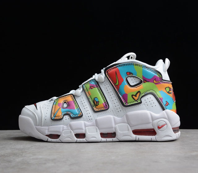 Nk Air More Uptempo 96 QS 皮蓬大AIR 初代系列 经典高街百搭休闲运动 文化篮球鞋 涂鸦 DM8150-100 尺码 36 36.5