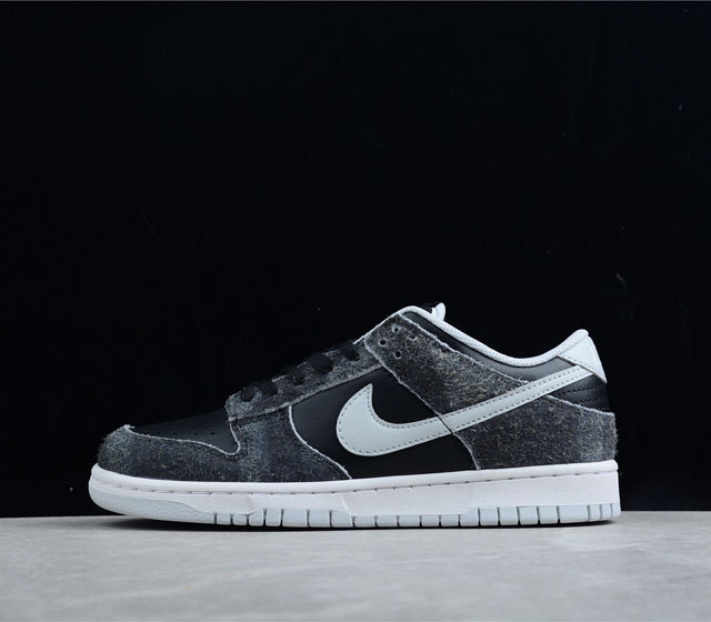 纯原版本 Nike Dunk Low 烟灰色 斑马纹 低帮休闲板鞋 货号 DH7913-00118 原厂原档案开发 原盒原标 原厂头层皮料 官方厚鞋舌设计 做