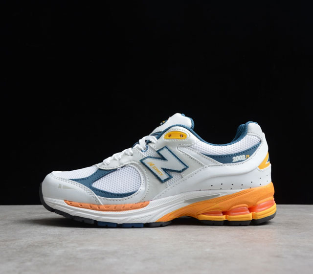 New Balance 新百伦 2002系列 复古休闲跑步鞋 白蓝橙 M2002RLA 尺码 36 37 37.5 38 38.5 39.5 40 40.5