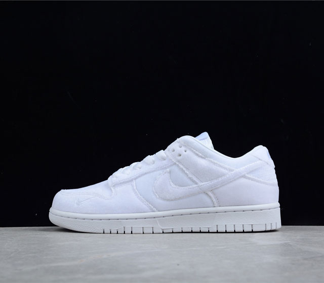 Dover Street Market x Nike Dunk Low 纯白 白色情人节 货号 DH2686-10020 原厂原档案开发 原盒原标 原厂头层皮