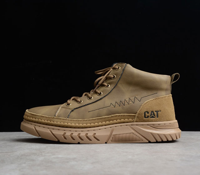 CAT FOOTWEAR CAT 官网同步上架 卡特休闲复古潮鞋 21ss潮流爆款 卡其色 P71780513原装渠道 秋冬季节非常合适穿搭 鞋身轻便