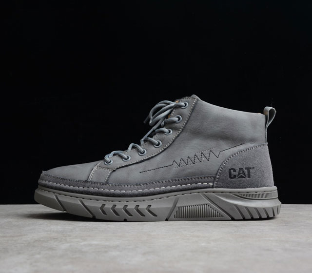 CAT FOOTWEAR CAT 官网同步上架 卡特休闲复古潮鞋 21ss潮流爆款 灰色 P71780513原装渠道 秋冬季节非常合适穿搭 鞋身轻便