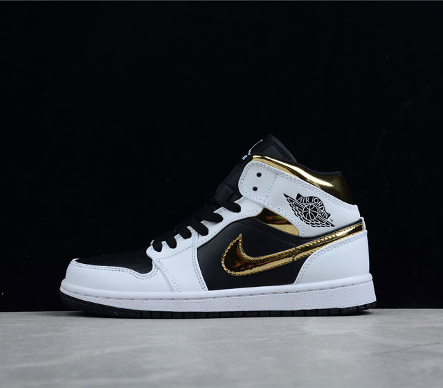 Air Jordan 1 MID AJ1乔1中帮文化篮球鞋 554724-19017 尺码 36 36.5 37.5 38 38.5 39 40 40.5 4