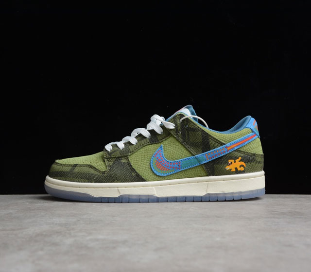 NK Dunk Low Siempre Familia 亡灵节 蜥蜴 低帮运动休闲板鞋 DO2160-335 尺码 36 36.5 37.5 38 38.5