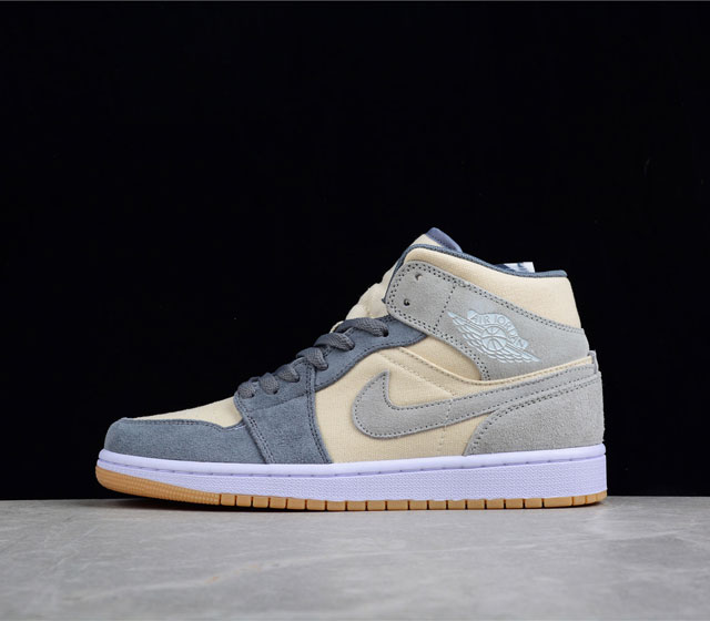 Air Jordan 1 Mid AJ1乔1中帮休闲板鞋 货号 DN4346 10017 同步官方配色公司原鞋购回重新打版开模 拒绝公底 购置公司同步原材料