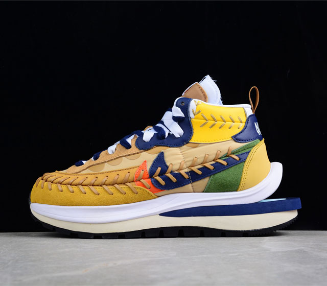 Sacai X Jean Paul Gaultier x NK Vaporwaffle 三方联名合作款 缝合 DH9186-20017 36 36.5 37.