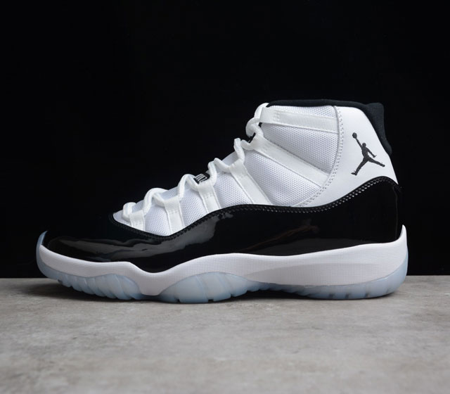 纯原版本 Air Jordan 11 Concord AJ11 康扣 45 号 文化篮球鞋 378037-100 国内一线大厂出品 原鞋原数据纸板开发 原装