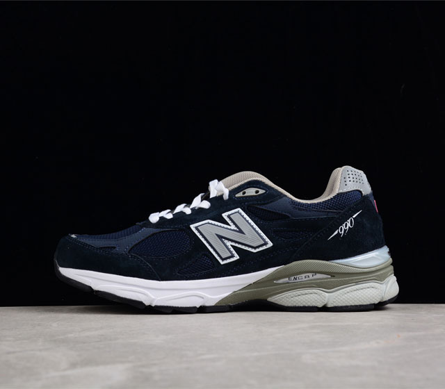 New Balance 新百伦 990系列 M990NB3 复古休闲跑步鞋 原鞋数据开发 足底碳板加持 各处细节已原始解码 注意区分版本 尺码 36 36.5