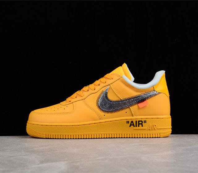 Nike AirForce 1 AF1 x Off-White OW联名金银 DD1876-70032 市面唯一采用贝利原厂皮料 高端产物 原盒原标 尺码 3