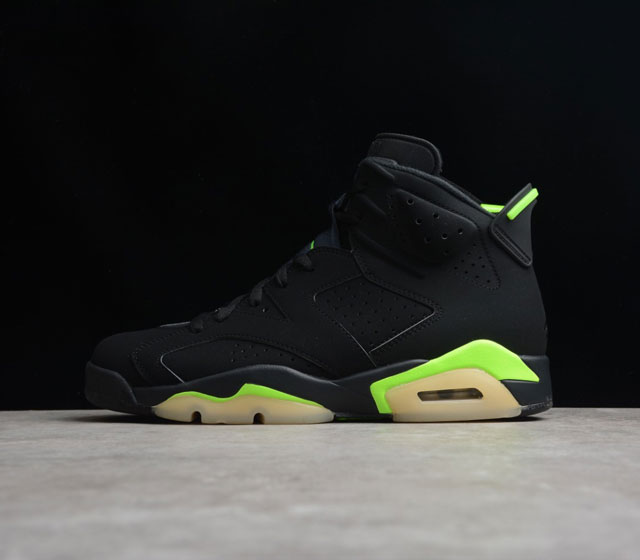 Air Jordan 6 Black Infrared 电光绿Air Jordan 6 Electric Green AJ6 乔6麂皮黑绿 CT8529-00