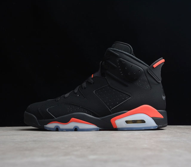 Air Jordan 6 Black Infrared 黑红 OG 2019全明星 红外线 篮球鞋 说唱同款 货号 384664-060 1991年NBA全明