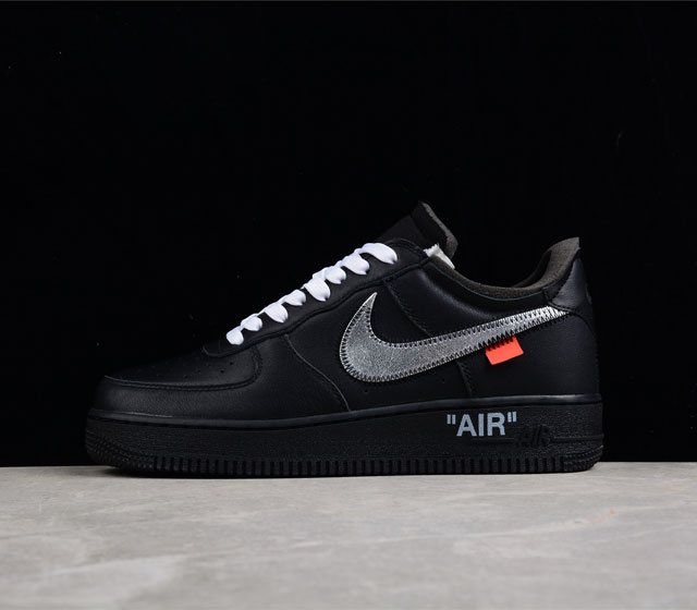 Off-White X NK Air Force 1 OW联名空军一号低帮 AV5210-001 36-45 市面唯一采用贝利原厂皮料 高端产物 原盒原标 尺