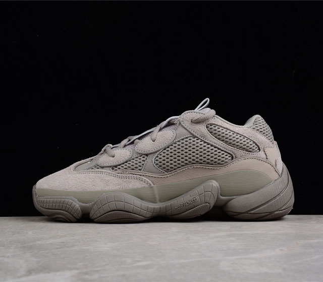 adidas Yeezy 500 Taupe Light 复古姥爹风厚底休闲运动慢跑鞋 灰棕色 GX3607 36-47 36 36.5 37 38 38.5