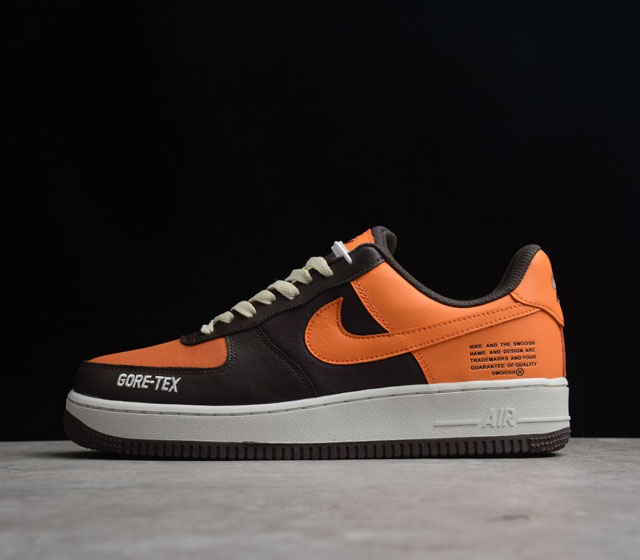 NIKE AIR FORCE 1 VALENTINE S DAY 空军一号 休闲运动低帮板鞋 橙黑 货号 DD2760-220 尺码 36-45