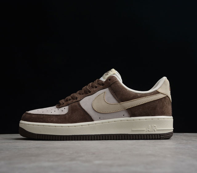 NIke Air Force 1 07 白棕 空军一号 低帮防滑板鞋 货号 NT9988-2181 NIke Air Force 1 07 白棕 空军一号 低