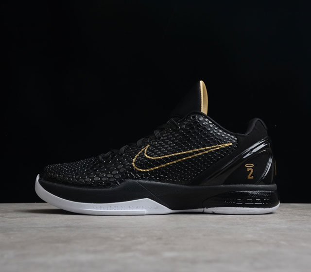 NikeZoom Kobe 6 Balck Del Sol 黑武士 灭世纯原 货号 KB0824-127 尺码 36-46