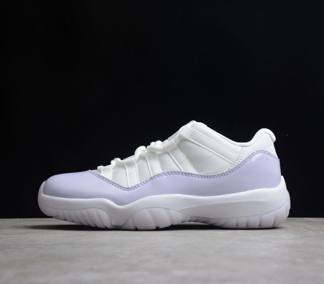 Air Jordan 11 Retro Low Pure Violet AJ11乔11 白紫 低帮文化篮球鞋 主力合作工厂出货 专业AJ外贸大厂出品 完美品质