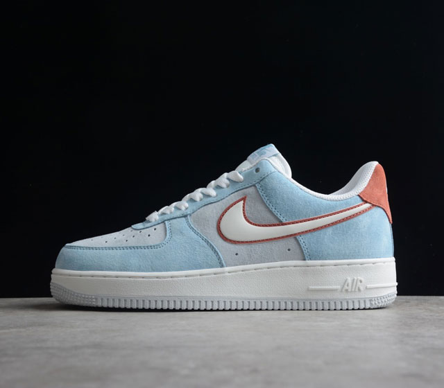 Air Force 1 07 Low 酒红蓝 原楦头原纸板 打造纯正空军版型 #专注外贸渠道 全掌内置蜂窝气垫 #原盒配件 原厂中底钢印 拉帮完美 官方货号