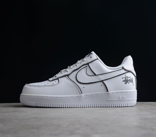 AIR FORCE 1 Low 3M 镭射 海外官方发售配色 全网实拍首发 #原楦头原纸板 打造最纯正空军版型#专注外贸渠道 全掌内置气垫 #原盒配件 中底钢