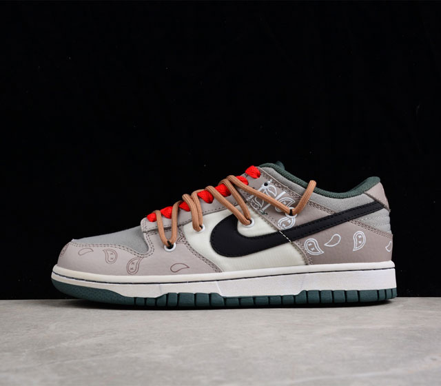 Nk Dunk Low Retro Vibe风做旧 解构鞋带 棕褐色 SB低帮运动休闲板鞋 DH0957-100 36-47.5 36 36.5 37.5 3